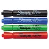 Sharpie Flip Chart Marker, Broad Bullet Tip, Assorted Colors, PK4 22474